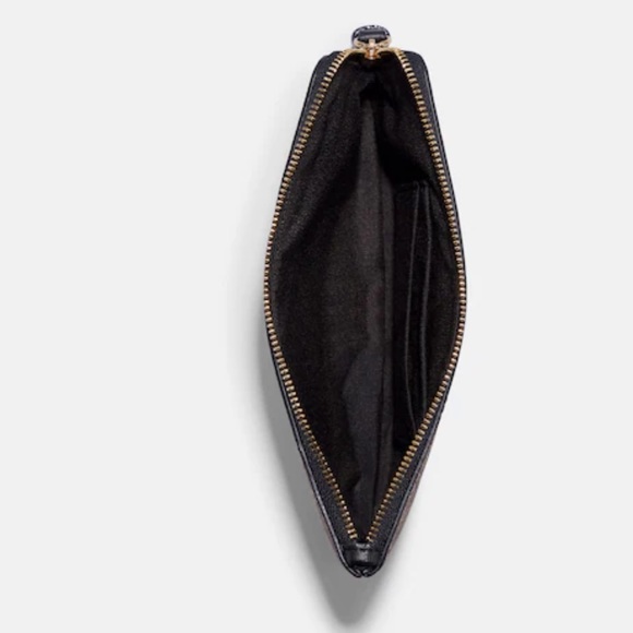 Large Corner Zip Wristlet In Signature Canvas With Halloween - Picture 3 of 3